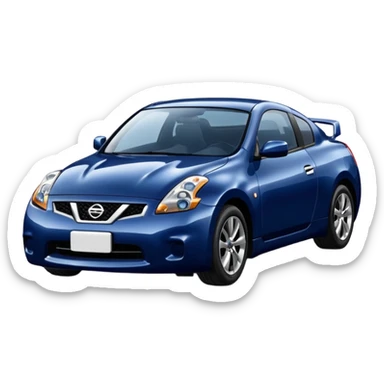 Nissan dark blue sticker