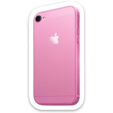 Pink iphone se 2020 sticker
