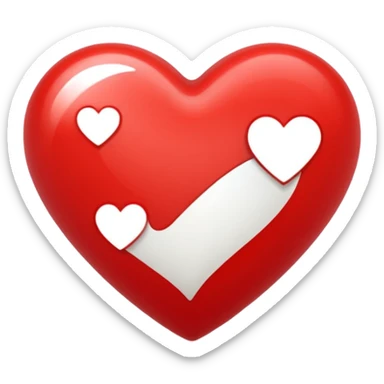 ❤️+🤍 sticker