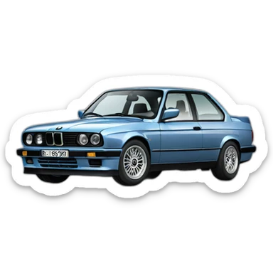 Bmw e30 sticker
