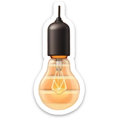 Brick wall bulb light sticker