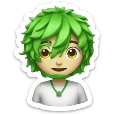 modern greensphere sticker