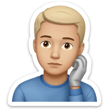 I miss my family so much man sticker