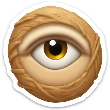 Eye as a wood without owner sticker