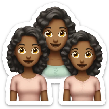 3 sisters  sticker