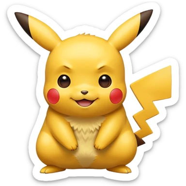Pikachu sticker