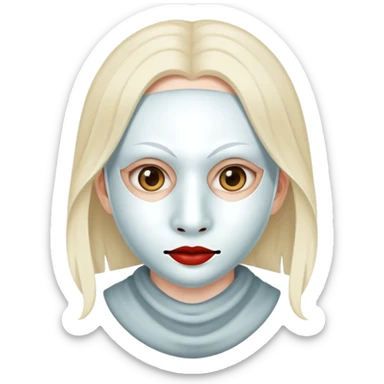 girl being a noid  sticker