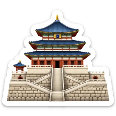 South Korea 
Gyeongbokgung Palace castle sticker