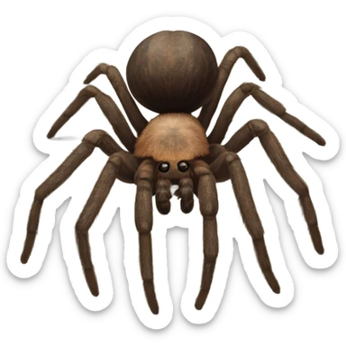 tarantula spider realistic  sticker