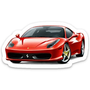 Le logo Ferrari sticker