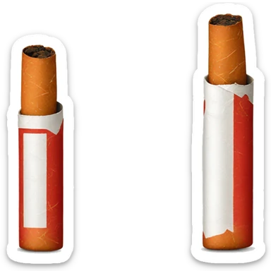 Red cigarettes  sticker