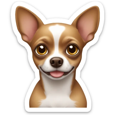 old brown Chihuahua ￼ sticker