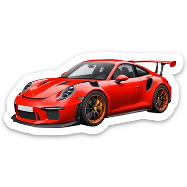 porsche 911 gt3rs sticker