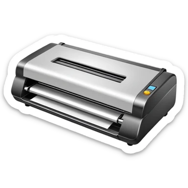 laminator machine sticker