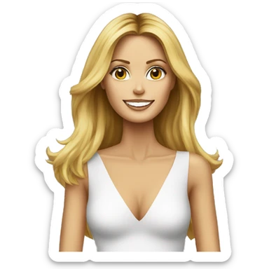 Heidi klum sticker