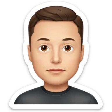 elon musk sticker