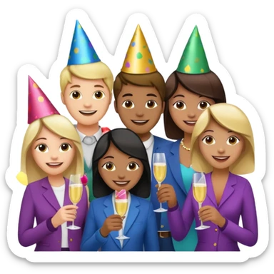 teens and young adults sticker