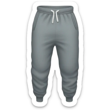 sweatpants sticker