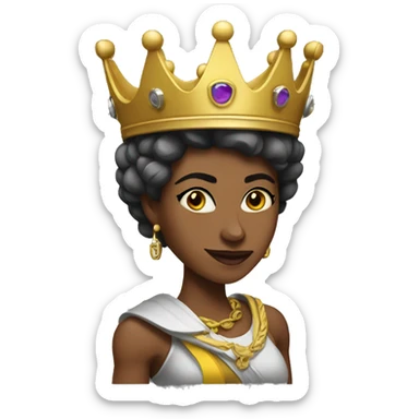 a Queen on  Crossfit sticker