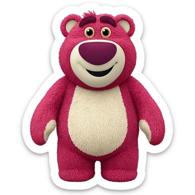 Lotso cartoon sticker