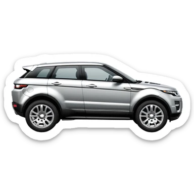 Range Rover Evoque best view  sticker