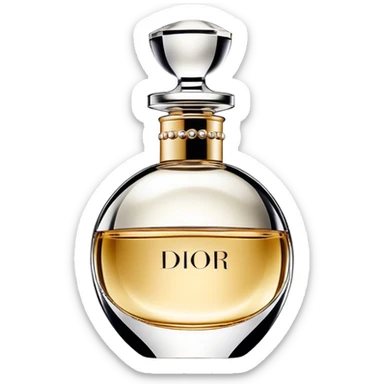 Dior parfum sticker