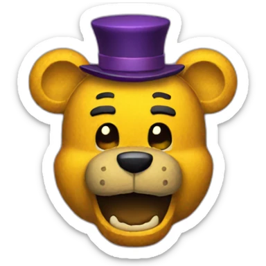 Fredbear sticker
