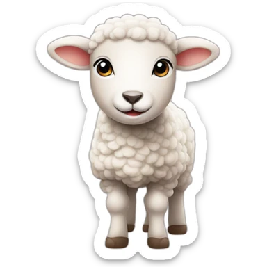 lamb sticker