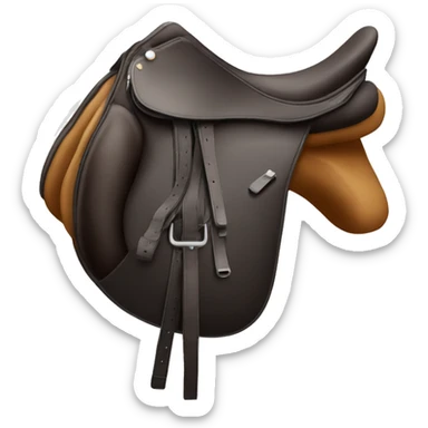 Dressage saddle  sticker