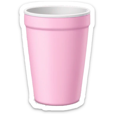 Pink Stanley tumbler cup sticker