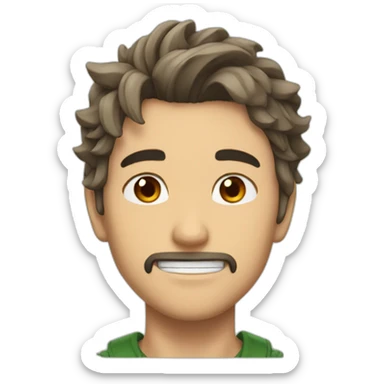 Goji anime guy   sticker