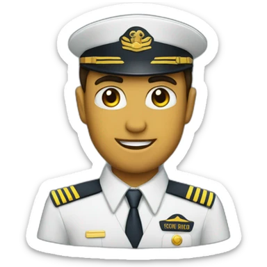 hat airline pilot sticker