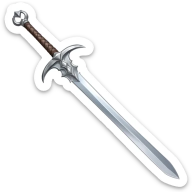 two-handed steel greatsword sticker