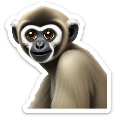 Gibbon sticker