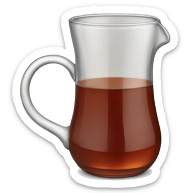Turkish tea glass sticker