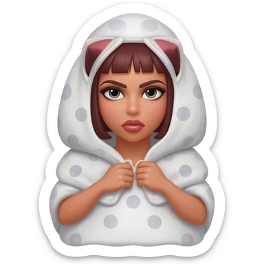 Bdsm girl bed bound sticker