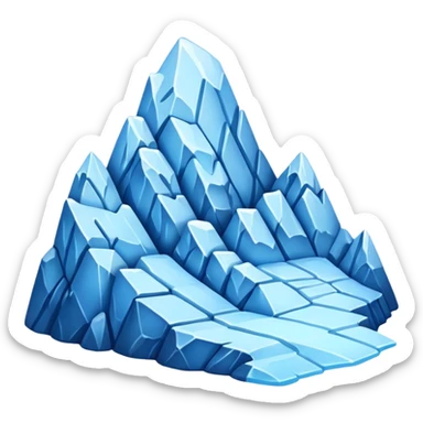 glacier sticker