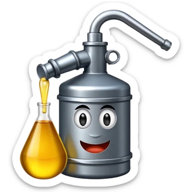 Menga mator moylari uchun idea ber winiron oil industry mahsulotlari sticker