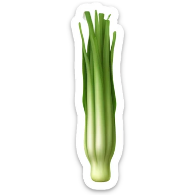 long leek sticker