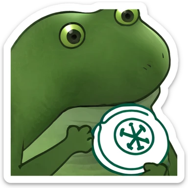 Hospital in Bangkok, Thailand with traditional Thai roof spires, medical symbol sticker