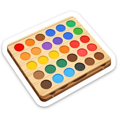 Paint Palettes sticker