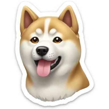 Japanese Akita Inu sticker
