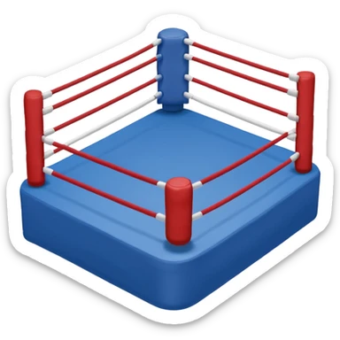 Boxer ring sticker