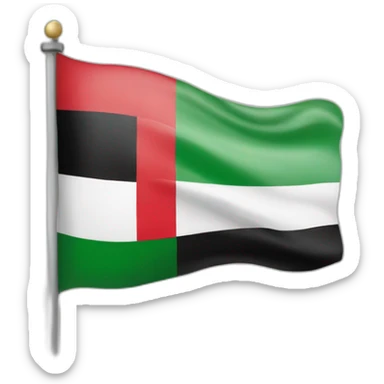Uae flag sticker