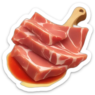 Jamón ibérico  sticker