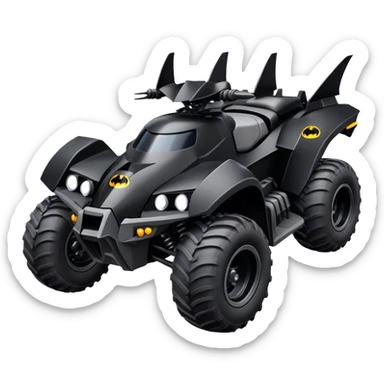 batmobile atv raptor 700 sticker