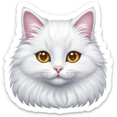 cat with stars in eyes sticker