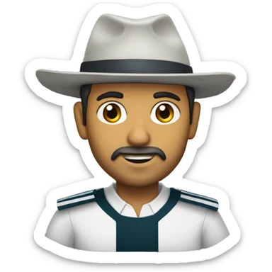 Santiago segura sticker