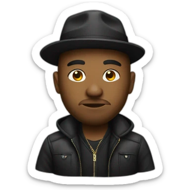 Gangster emoji sticker