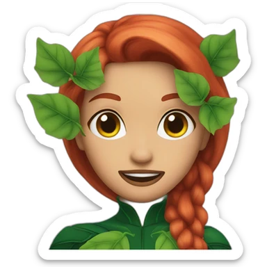 Poison Ivy sticker